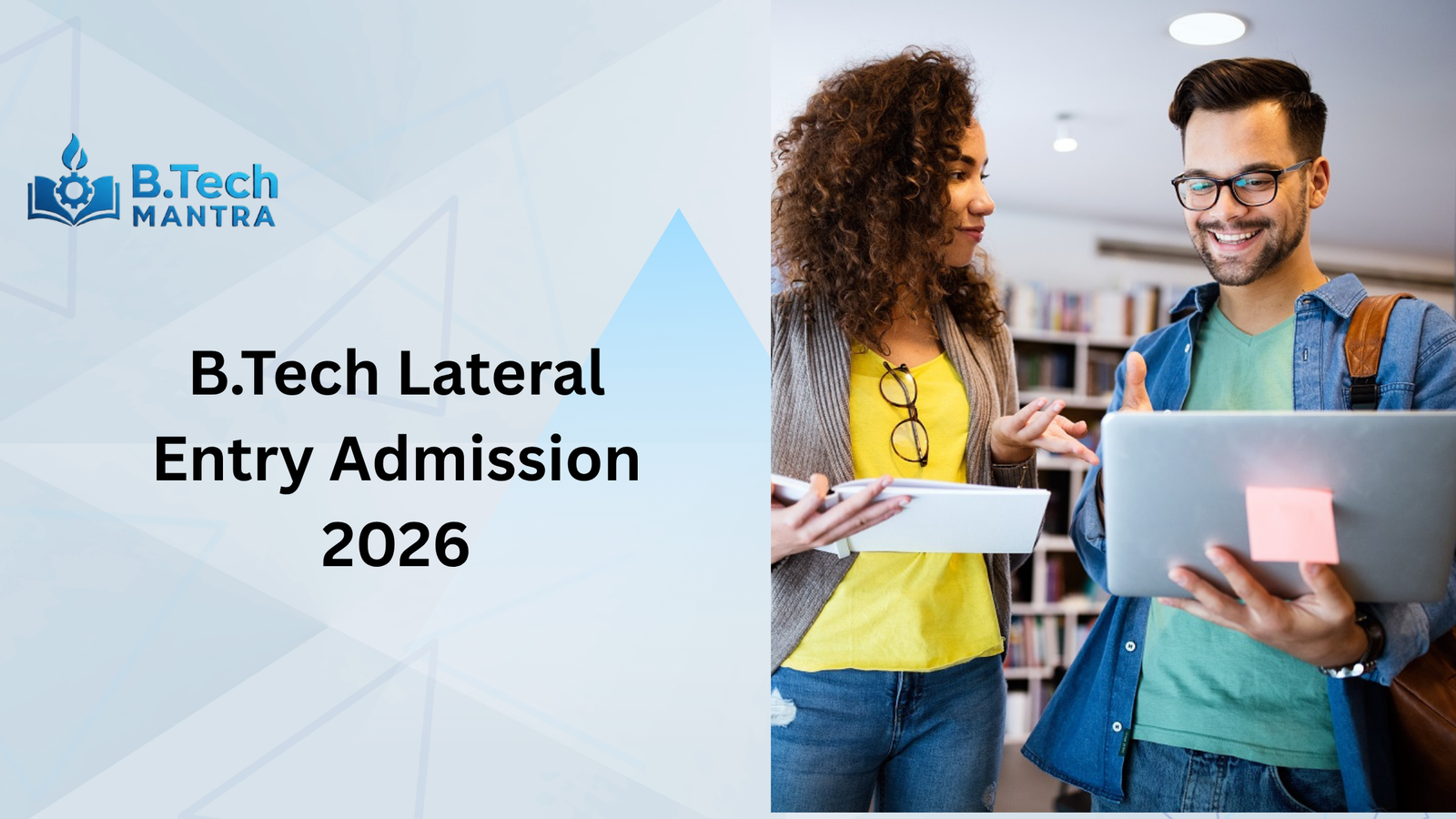 B.Tech Lateral Entry Admission 2026