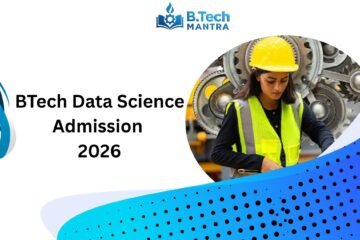 BTech Data Science Admission 2026